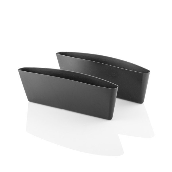 Komplet 2 czarnych organizerów do auta InnovaGoods-image-2