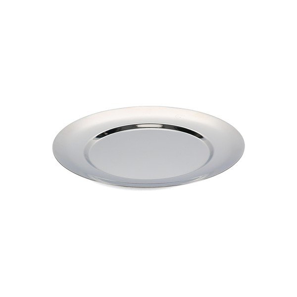 Talerz ze stali nierdzewnej w kolorze srebra ø 26 cm Oryn – S|P Collection