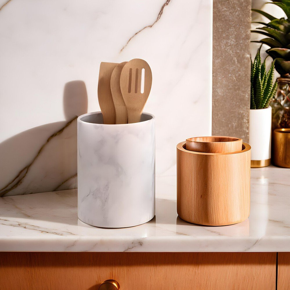 Stojak na przybory kuchenne ze stali nierdzewnej Easton – Premier Housewares (zdjęcie 3)