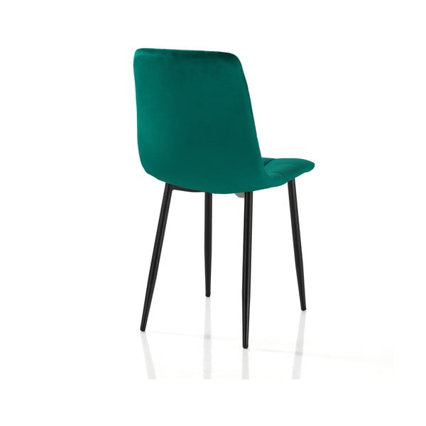 Zielone krzesła zestaw 2 szt. z aksamitu Faffy – Tomasucci-image-2