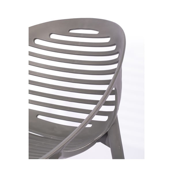 Szare krzesło ogrodowe Bonami Essentials Joanna-image-4