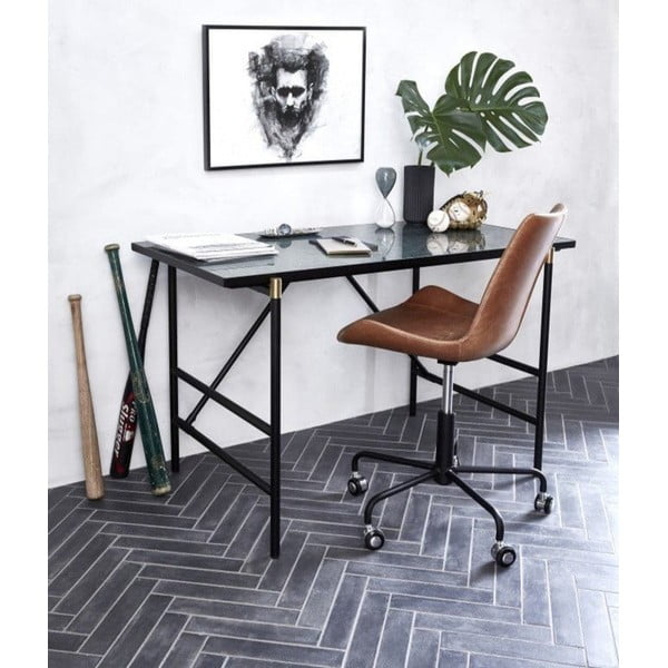 Jasnobrązowe krzesło biurowe DAN-FORM Denmark Hype-image-1