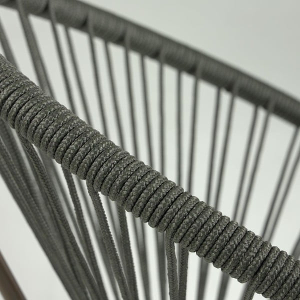 Krzesło ogrodowe z zieloną plecionką Kave Home Samantha-image-1