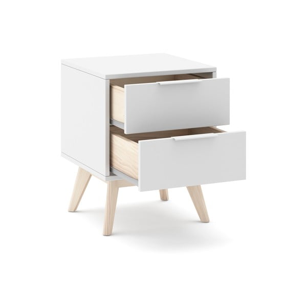 Biała szafka nocna Campus – Marckeric-image-4