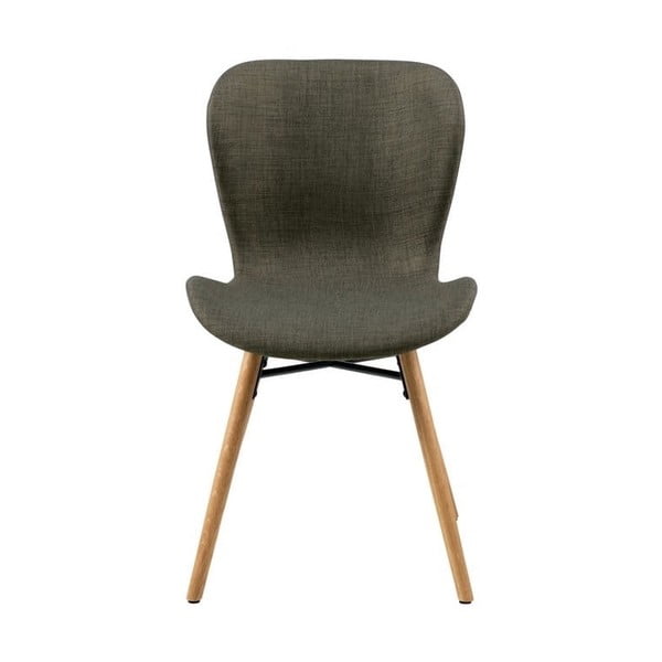 Zielone tapicerowane krzesła zestaw 2 szt. Batilda – Actona-image-2