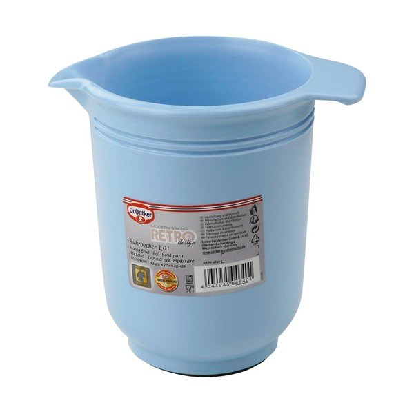 Niebieska miska z dziubkiem Dr. Oetker, ø 11 cm-image-1