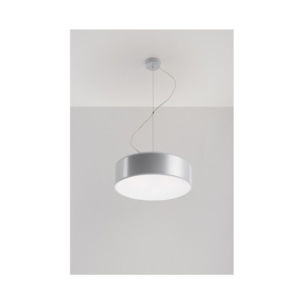 Szara lampa wisząca Sollux Atis 35-image-1