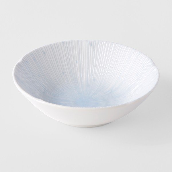 Jasnoniebieska miska ceramiczna ø 14 cm ICE WHITE – MIJ-image-3