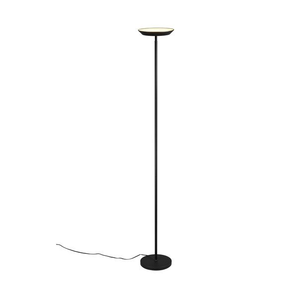 Czarna lampa stojąca LED (wysokość 178 cm) Specter – Reality