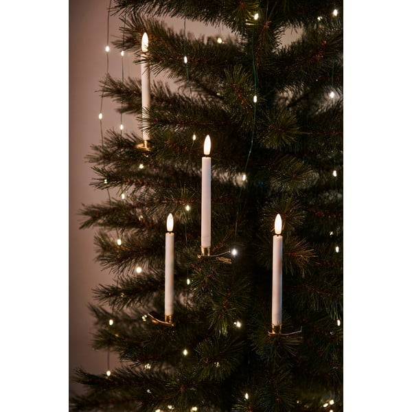 Zestaw 10 dekoracji świetlnych LED Sirius Sille, wys. 11 cm
