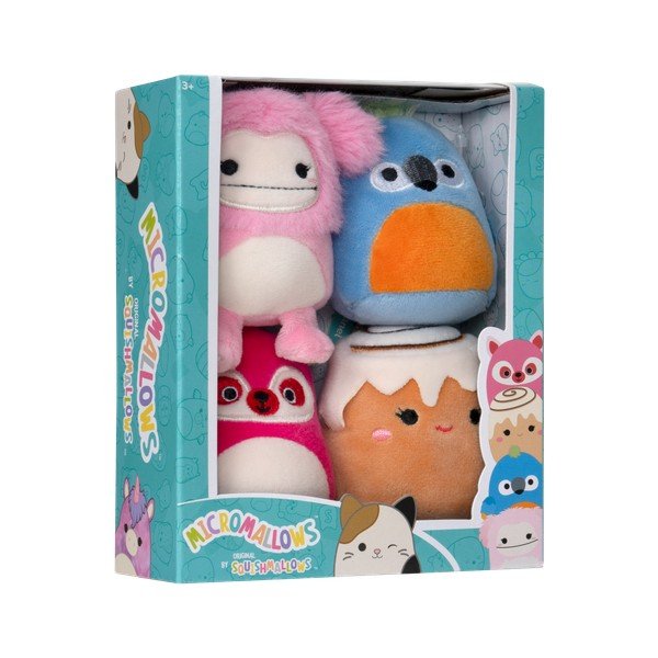Zabawki pluszowe zestaw 4 szt. Micromallows 4Pack – SQUISHMALLOWS-image-3
