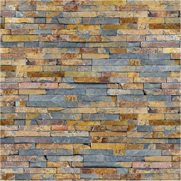 Naklejka ścienna Ambiance Recycled Natural Wood, 40x40 cm-image-2