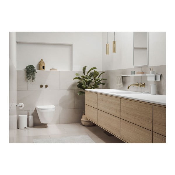 Biała ścienna półka łazienkowa Rim − Zone-image-2