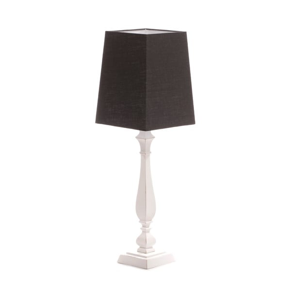 Lampa stołowa Tower Dark Grey/Washed White, 66 cm