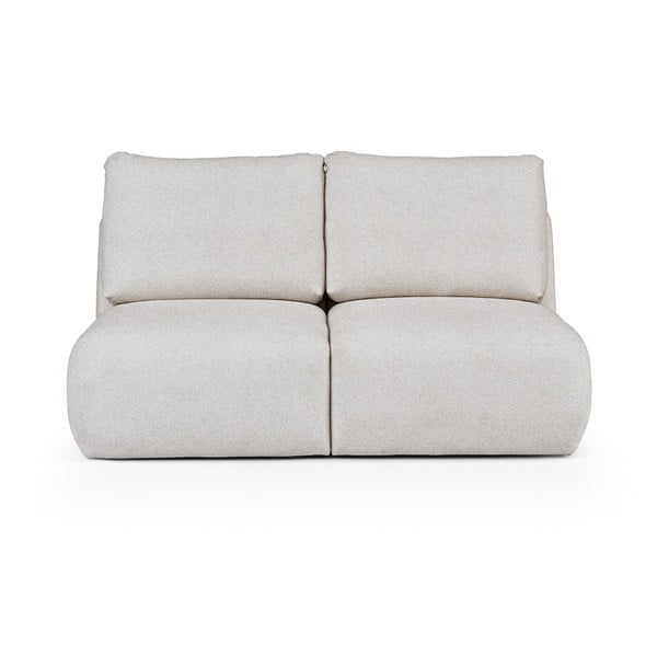 Jasnoszara sofa z materiału bouclé 164 cm Mirel – Rodier