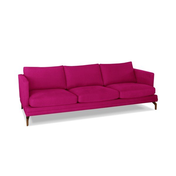 Różowa sofa 3-osobowa Windsor  & Co. Sofas Jupiter-image-1