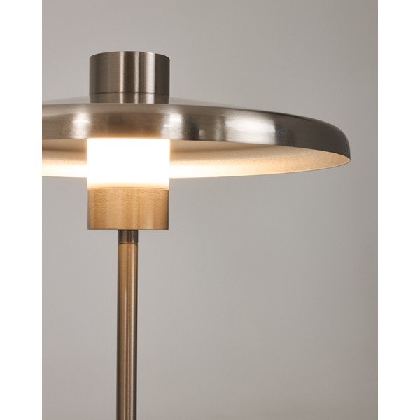 Lampa stołowa w kolorze srebra z metalowym kloszem (wysokość 32,5 cm) Nuvira – Kave Home-image-3