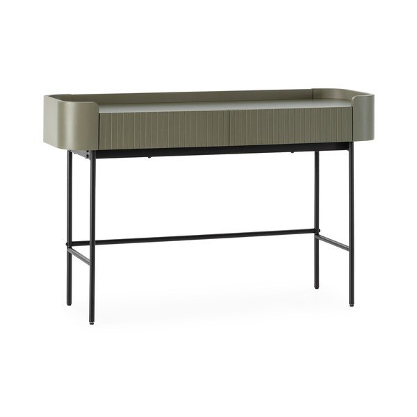 Konsola w kolorze khaki 40x120 cm Willa – MOME-image-3