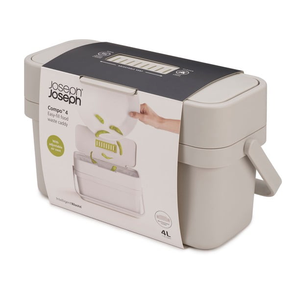 Beżowy pojemnik na odpadki organiczne Joseph Joseph Compo-image-4