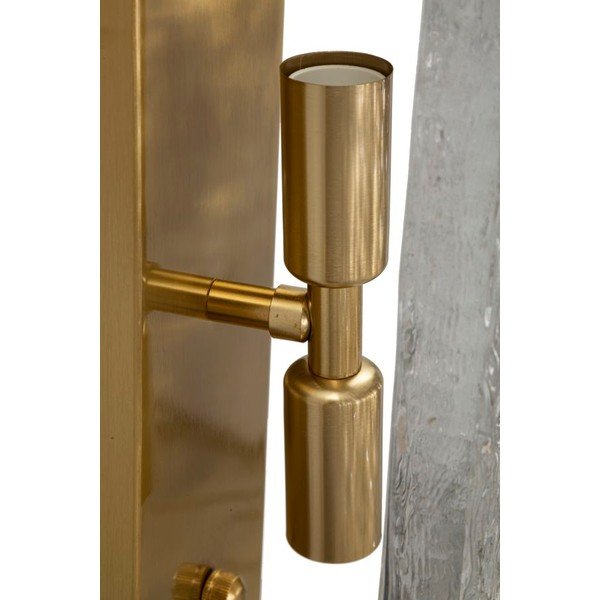 Szklany kinkiet w kolorze złota Oblin – Mauro Ferretti-image-3