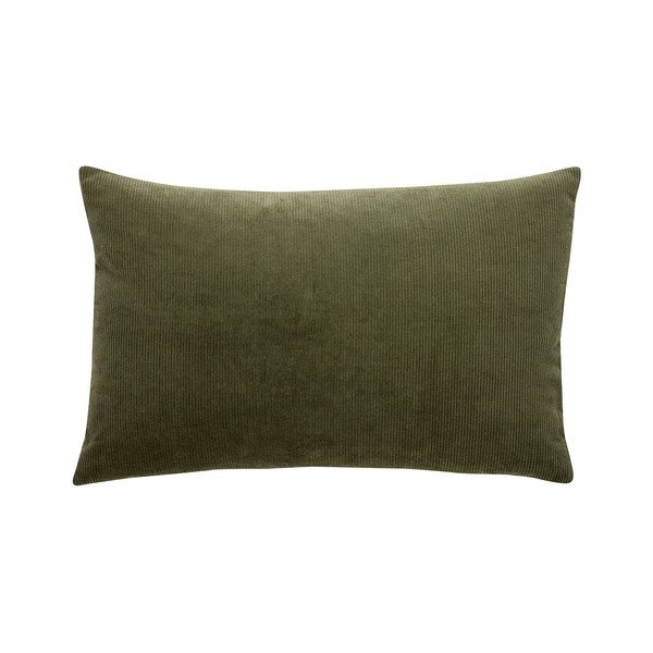 Zielono-beżowa poduszka Hübsch Cleo, 60x40 cm-image-2