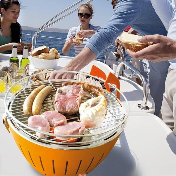 Grill na węgiel drzewny/przenośny ø 35 cm Classic – LotusGrill-image-2