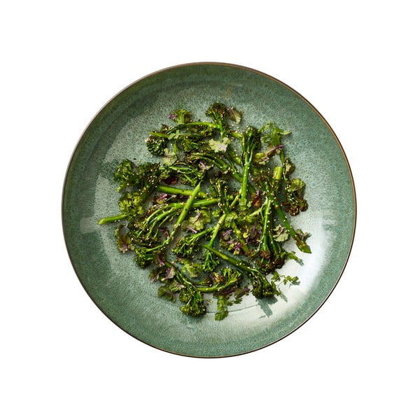 Zielono-czarna kamionkowa misa ø 40 cm Gastro Black/Green – Bitz-image-4