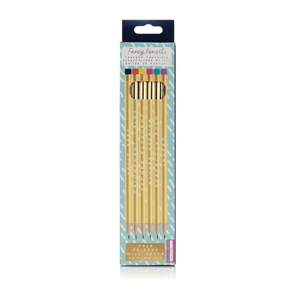Zestaw 6 ołówków npw™ Fancy Pencils