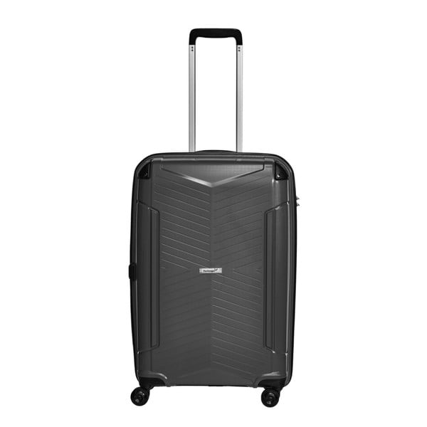 Czarna walizka podróżna Packenger, 71 l
