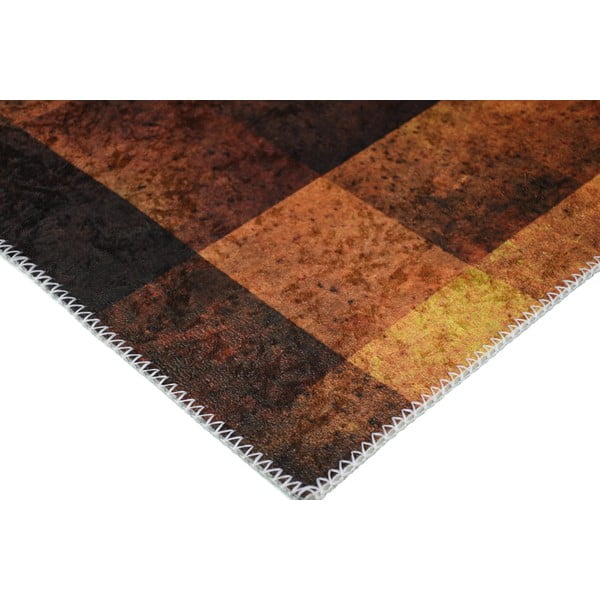 Pomarańczowy chodnik odpowiedni do prania 80x200 cm – Vitaus-image-2