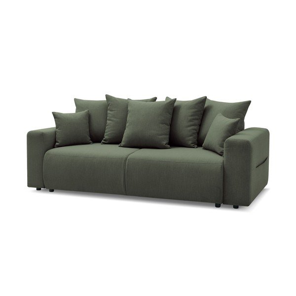 Zielona sofa rozkładana Envy – Bobochic Paris-image-3