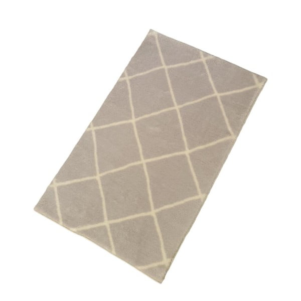 Szary dywanik łazienkowy 50x80 cm Diamond – Mila Home