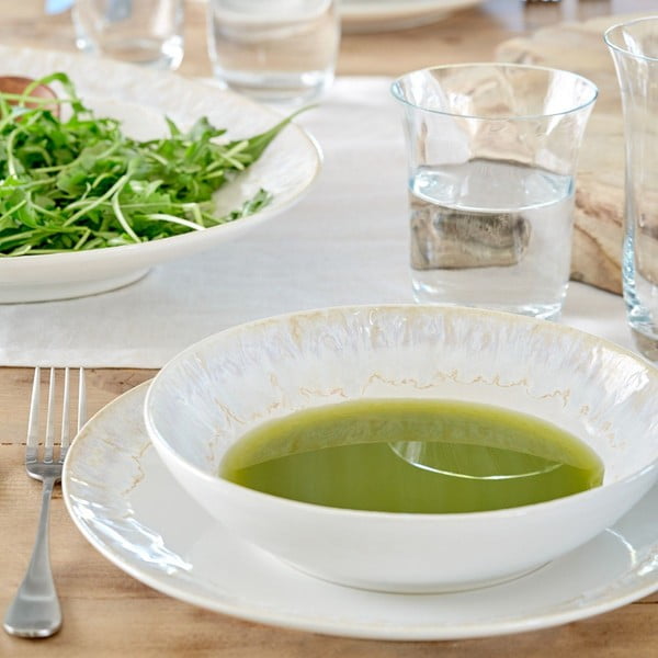 Biały kamionkowy talerz ø 27 cm Taormina – Casafina-image-2