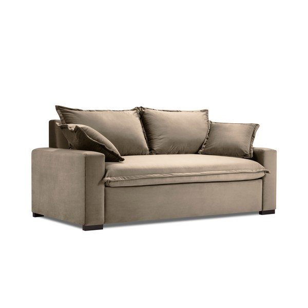 Beżowa rozkładana sofa Kooko Home Mezzo-image-2
