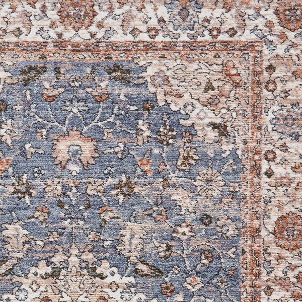 Niebiesko-beżowy chodnik 80x300 cm Vintage – Think Rugs-image-3