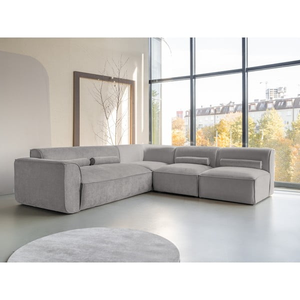 Jasnoszary narożnik (prawostronny) Flex Felix – Miuform-image-3