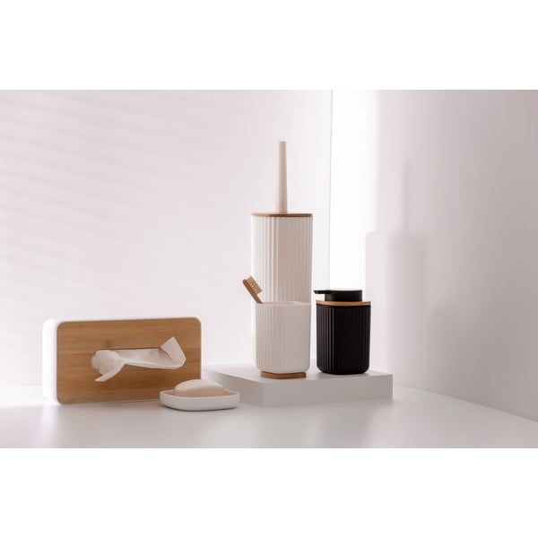 Biała szczotka do WC Wenko Rotello-image-1