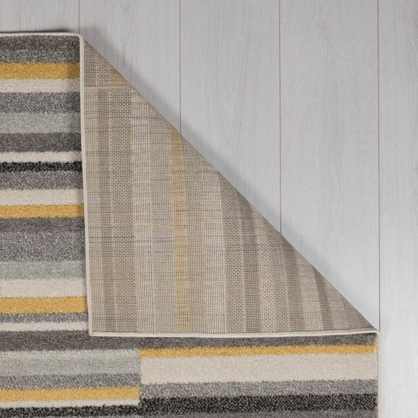 Szaro-żółty dywan Flair Rugs Urban Lines, 100x150 cm-image-3