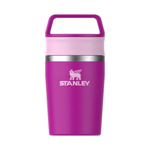 Różowy kubek termiczny ze stali nierdzewnej 230 ml Café-To-Go Travel Mug Violet Blossom – Stanley