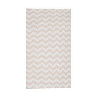 Beżowo-biały chodnik Floorita Optical, 80x130 cm