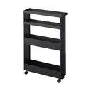 Stalowy regał łazienkowy w kolorze matowej czerni 48x80,5 cm Tower – YAMAZAKI