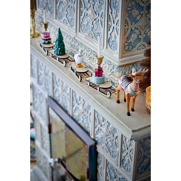 Świecznik ze świątecznym motywem z żywicy polimerowej Dasher – Bloomingville-image-1