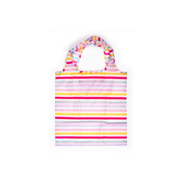 Żółto-różowa torba na zakupy Tri-Coastal Design
