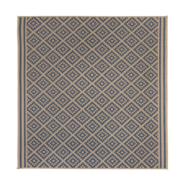 Niebiesko-beżowy dywan odpowiedni na zewnątrz 200x200 cm Moretti – Flair Rugs