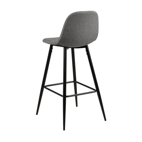 Jasnoszary hoker z metalową konstrukcją Actona Wilma-image-2