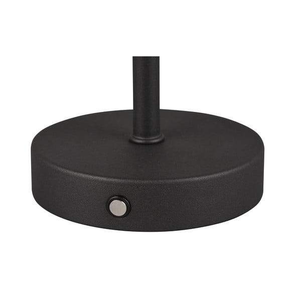 Lampa stołowa LED w kolorze matowej czerni ze ściemniaczem (wys. 30 cm) Jeff – Reality-image-3