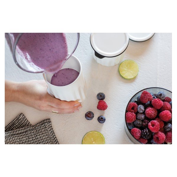 Biały szklany kubek podróżny Villeroy & Boch Like Like To Go & To Stay, 450 ml-image-3