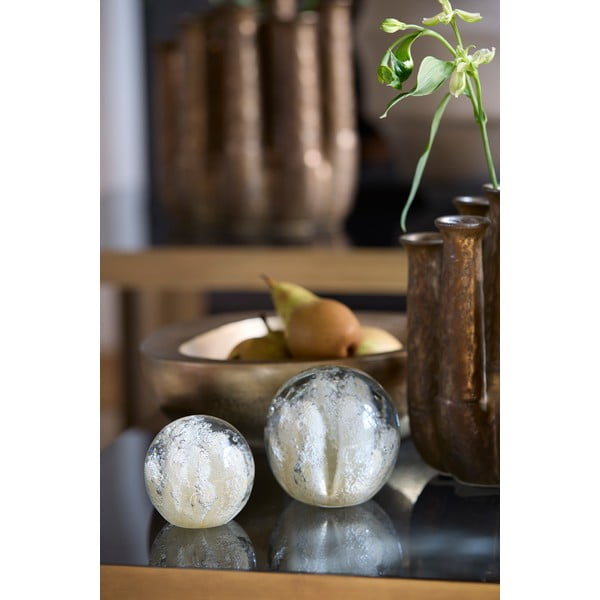 Szklany obciążnik do papieru (wysokość 8 cm) Coral – Light & Living-image-1