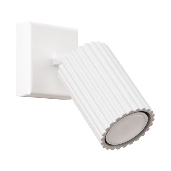 Biała lampa punktowa 8x16 cm Gleam – Sollux