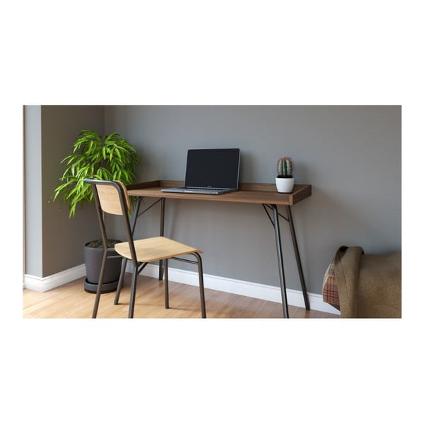 Biurko Woodman Rayburn Desk Dark-image-1